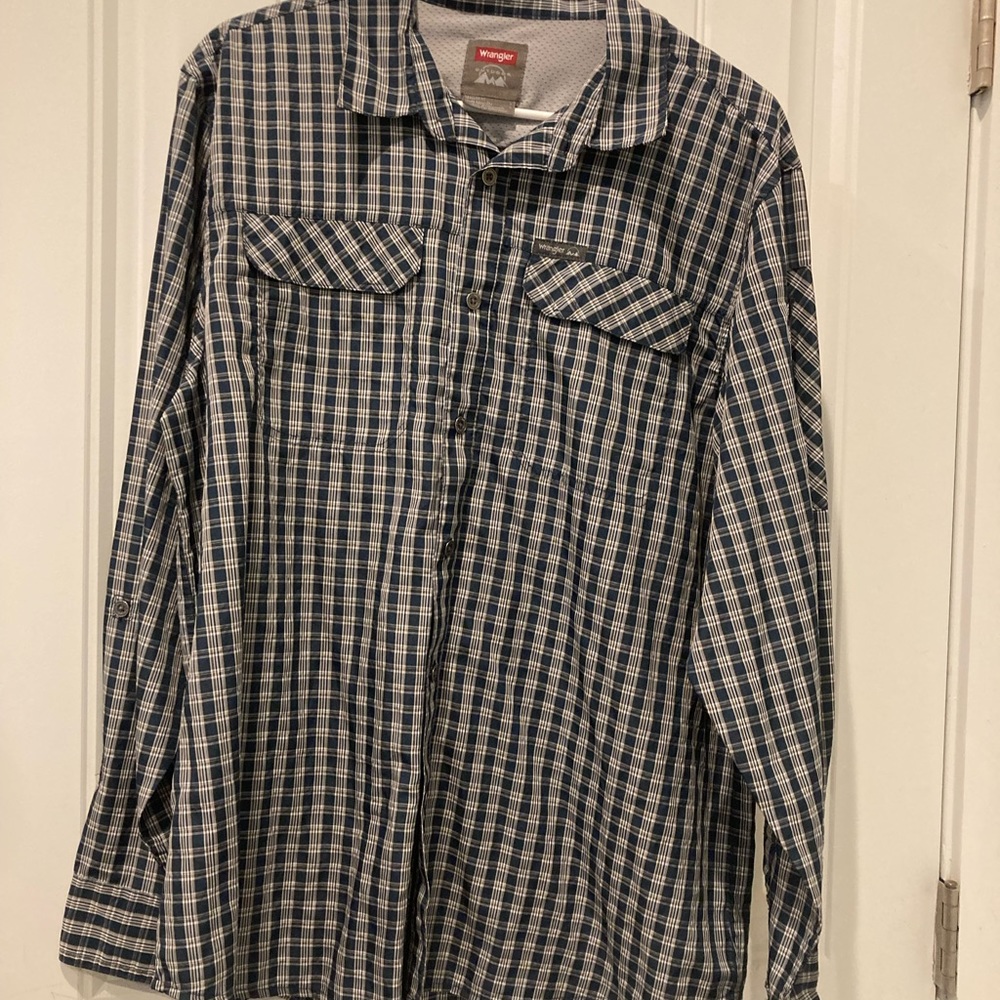 Quick dry button down